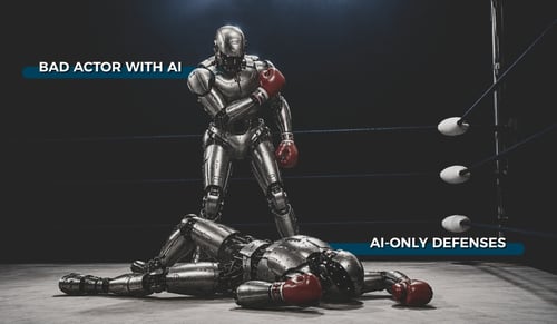 bad actors using ai vs enterprises using ai-only defense ai vs ai