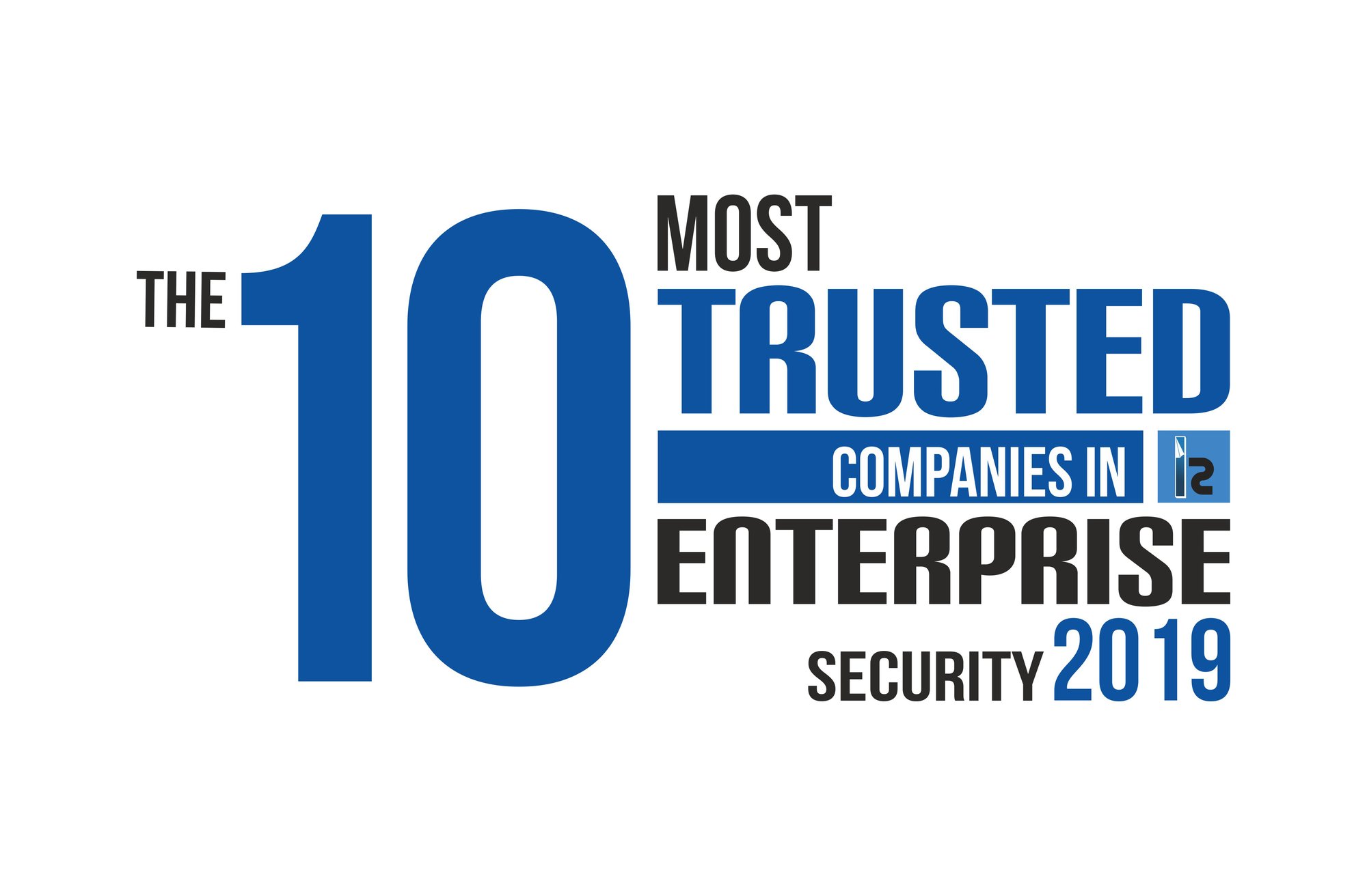 IS 10 Most Trsuted Companies in Enterprise Security logo 