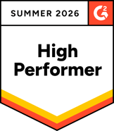 G2 Award - Summer 2026 High Performer