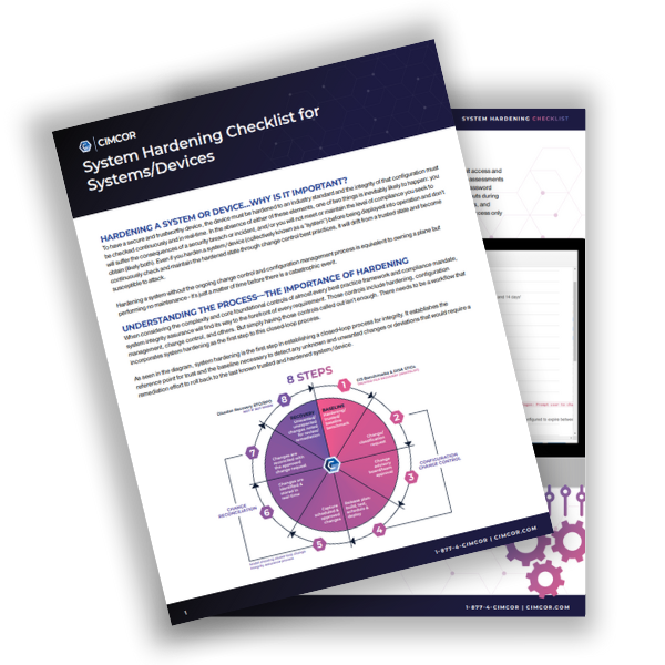 System Hardening Checklist