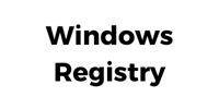 Windows Registry