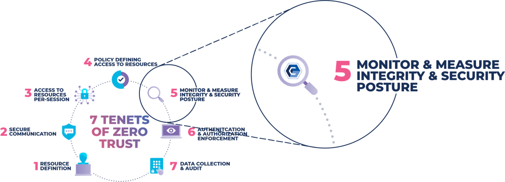 Zero Trust Security Model on White