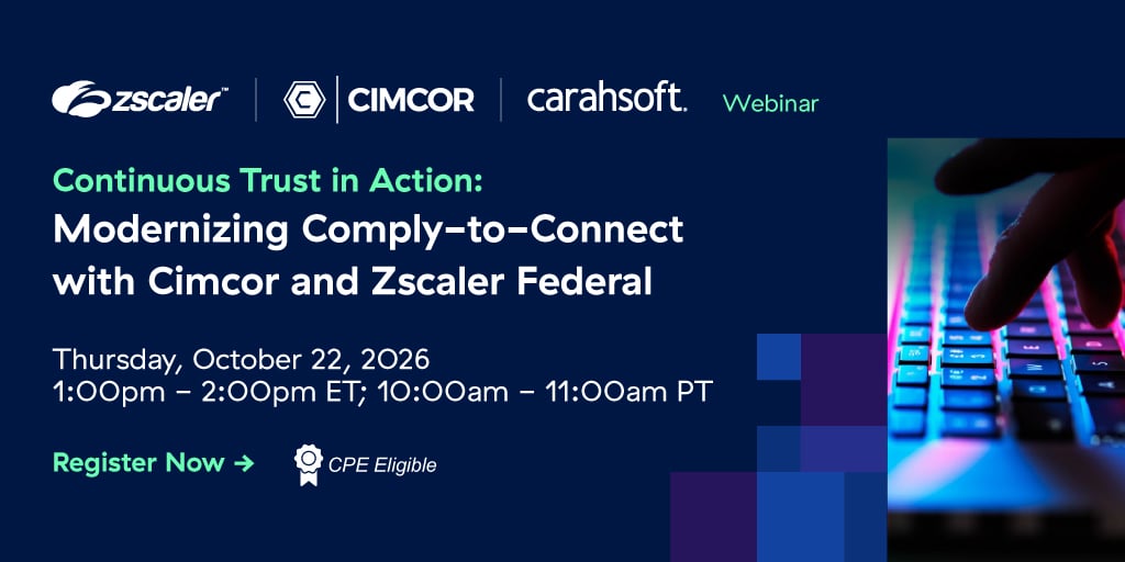 Zscaler and Cimcor Continuous Trust in Action